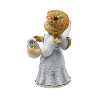 Goebel - Nina &amp; Marco | Decoratief beeld Engel Zoete melk | Porselein - 10cm - 2025