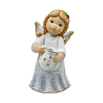 Goebel - Nina &amp; Marco | Decoratief beeld Engel Zoete melk | Porselein - 10cm - 2025