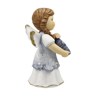 Goebel - Nina &amp; Marco | Decoratief beeld Engel Kleine cake | Porselein - 10cm - 2025