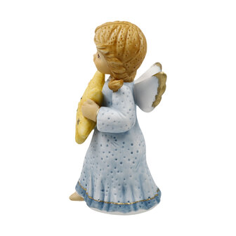Goebel - Nina &amp; Marco | Decoratief beeld Engel Mijn ster | Porselein - 8cm - 2025