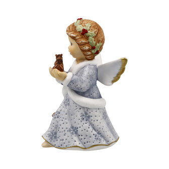 Goebel - Nina &amp; Marco | Decoratief beeld Engel Vlotte bezoekers | Porselein - 10cm - 2025 - Limited edition