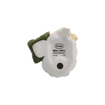 Goebel - Nina &amp; Marco | Decoratief beeld Engel Vlotte bezoekers | Porselein - 10cm - 2025 - Limited edition