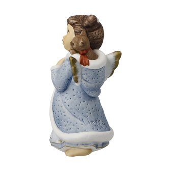 Goebel - Nina &amp; Marco | Decoratief beeld Engel Spinnende metgezel | Porselein - 10cm - 2025