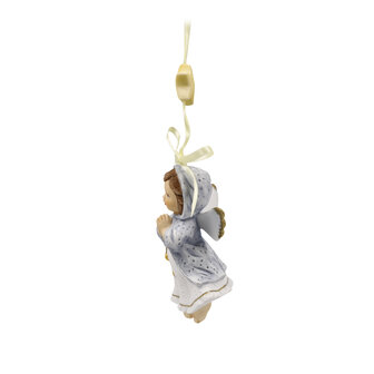 Goebel - Nina &amp; Marco | Decoratief beeld Hangend ornament Helder sterrenlicht | Porselein - 8cm - 2025