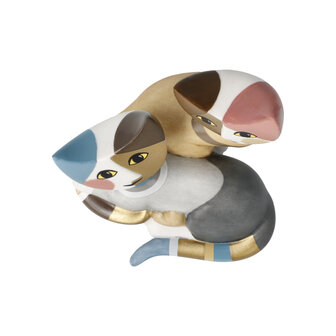 Goebel - Rosina Wachtmeister | Decoratief beeld Kaja e Mika | Porselein - 8cm - 2025