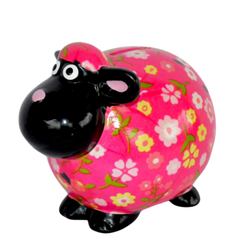 Pomme Pidou Spaarpot Schaap Giselle Medium 004 (17x12x13cm - Keramiek)