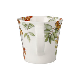 Goebel - Vogels | Koffie / Thee Mok Roodborstje | Beker - porselein - 350ml - 2 stuks