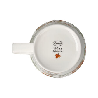 Goebel - Vogels | Koffie / Thee Mok Roodborstje | Beker - porselein - 350ml - 2 stuks