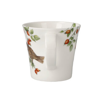 Goebel - Vogels | Koffie / Thee Mok Mussen | Beker - porselein - 350ml - 2 stuks