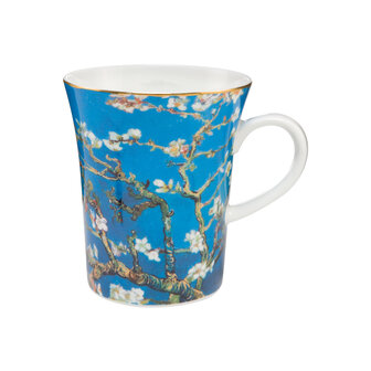 Goebel - Vincent van Gogh | Koffie / Thee Mok Amandelboom | Beker - porselein - 400ml - 2 stuks