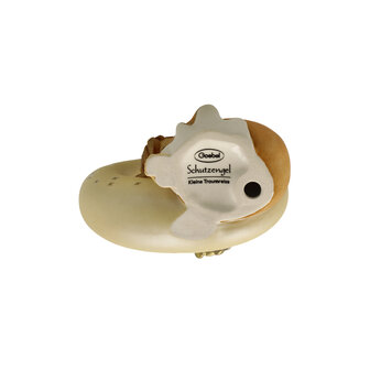 Goebel - Kerst | Decoratief beeld Engel Kleine droomreis | Aardewerk - 9cm - 2025