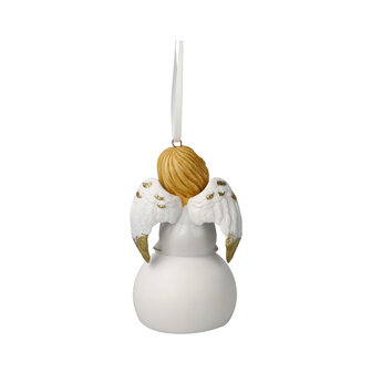 Goebel - Kerst | Kersthanger Engel Engelenbellen beveiliging | Porselein - 9cm - 2025