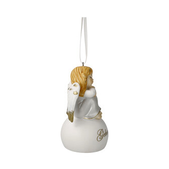 Goebel - Kerst | Kersthanger Engel Engelenbellen beveiliging | Porselein - 9cm - 2025