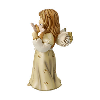 Goebel - Kerst | Decoratief beeld Engel Uw reisgenoot | Aardewerk - 12cm - 2025