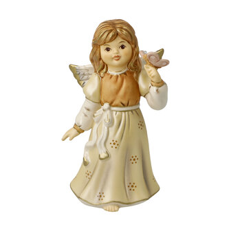 Goebel - Kerst | Decoratief beeld Engel Uw reisgenoot | Aardewerk - 12cm - 2025