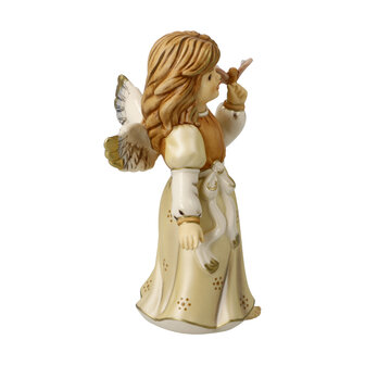 Goebel - Kerst | Decoratief beeld Engel Uw reisgenoot | Aardewerk - 12cm - 2025