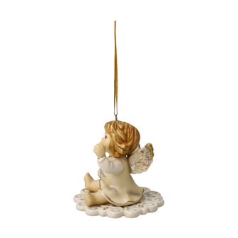 Goebel - Kerst | Kersthanger Engel Op weg naar de aarde | Aardewerk - 6cm - 2025