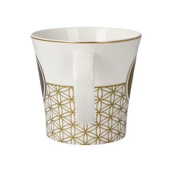 Goebel - Lotus | Koffie / Thee Mok Levensbloem wit | Beker - porselein - 350ml - 2 stuks