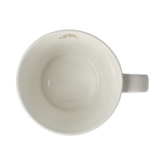 Goebel - Lotus | Koffie / Thee Mok Levensbloem wit | Beker - porselein - 350ml - 2 stuks