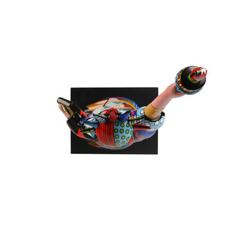 Goebel - Romero Britto | Decoratief beeld Liberty | Porselein - 69cm - Limited Edition