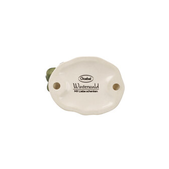 Goebel - Kerst | Decoratief beeld Meisje - Geef met liefde | Aardewerk - 14cm - 2025