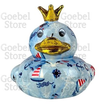 Pomme Pidou Spaarpot Eend Ducky Standaard 003 (14x14x14cm - Keramiek)