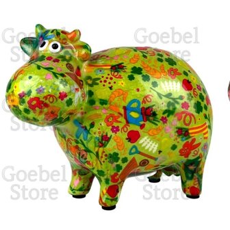 Pomme Pidou Spaarpot Koe Bella Standaard 001 (16x10x13cm - Keramiek)