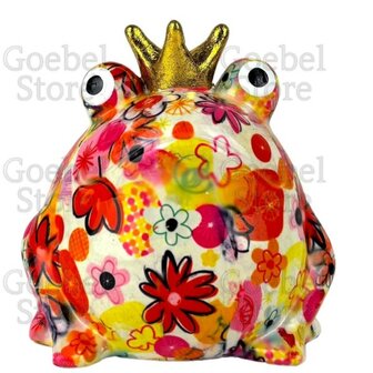 Pomme Pidou Spaarpot Kikker Freddy Standaard 003 (13x12x14cm - Keramiek)