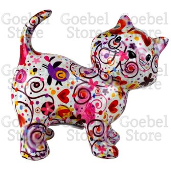 Pomme Pidou Spaarpot Kat Kiki Standaard 001 (16x9x15cm - Keramiek)