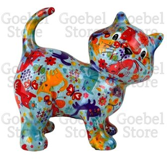 Pomme Pidou Spaarpot Kat Kiki Standaard 003 (16x9x15cm - Keramiek)