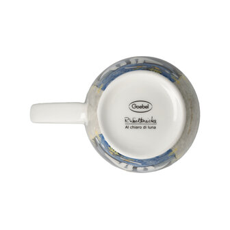 Goebel - Rosina Wachtmeister | Koffie / Thee Mok Al chiaro di luna | Beker - porselein - 400ml - 2 stuks