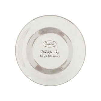 Goebel - Rosina Wachtmeister | Windlicht Templi dell amore | Glas - 9cm