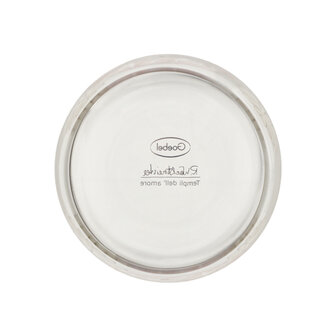 Goebel - Rosina Wachtmeister | Windlicht Templi dell amore | Glas - 9cm