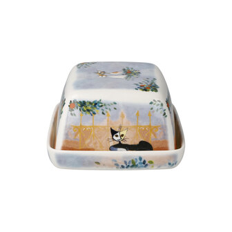 Goebel - Rosina Wachtmeister | Botervloot Tempi felici | Porselein - bewaardoos - 14cm