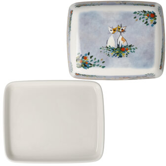 Goebel - Rosina Wachtmeister | Botervloot Tempi felici | Porselein - bewaardoos - 14cm