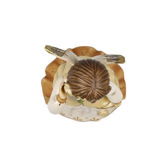 Goebel - Kerst | Decoratief beeld Engel Verkleed voor het festival | Aardewerk - 15cm - 2025