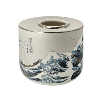 Goebel - Katsushika Hokusai | Vaas De Golf 16 | Porselein - 16cm