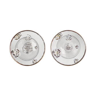 Goebel - Vincent Van Gogh | Coffret de 2 verres &agrave; champagne &laquo; La Nuit &eacute;toil&eacute;e &raquo; | Verre - 23 cm - avec de v&eacute;ritables dorures - 100 ml