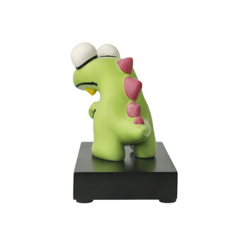 Goebel - Ed Heck | Decoratief beeld Roar | Porselein - dino - 16cm