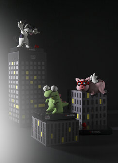 Goebel - Ed Heck | Decoratief beeld Roar | Porselein - dino - 16cm