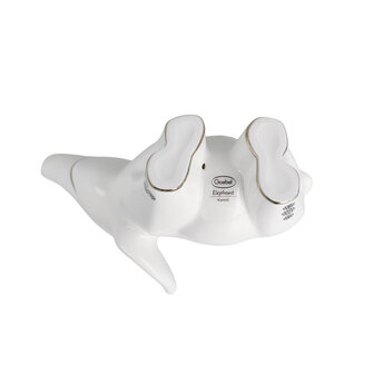 Goebel - Elephant | Decoratief beeld Kamili | Porselein - 11cm - olifant - met kristal