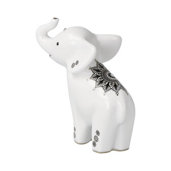 Goebel - Elephant | Decoratief beeld Kamili | Porselein - 11cm - olifant - met kristal