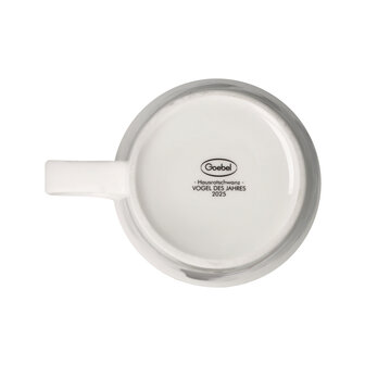 Goebel - Vogels | Koffie / Thee Mok Vogel van het jaar 2025 Roodstaart | Beker - porselein - 350ml - 2 stuks