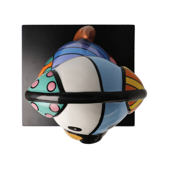Goebel - Romero Britto | Decoratief beeld Baby Blue 29 | Porselein - Pop Art - 29cm - hond - Limited Edition