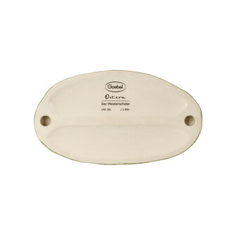 Goebel - Pasen | Decoratief beeld Haas De Meesterleerling | Aardewerk - 15cm - Paashaas - Limited Edition - 2026