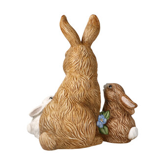 Goebel - Pasen | Decoratief beeld Natuurlijke Haas - Jaarhaas 2026 | Porselein - 13cm - Paashaas - Limited Edition