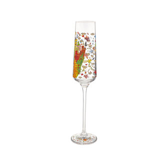 Goebel - Jamez Rizzi | Champagne glas My NYC Day | Glas - 26cm - 200ml - 2 stuks