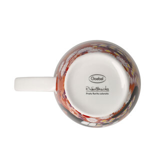 Goebel - Rosina Wachtmeister | Koffie / Thee Mok Prato fiorito colorato | Beker - porselein - 400ml - 2 stuks