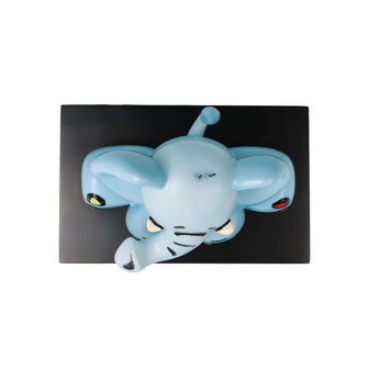 Goebel - Ed Heck | Decoratief beeld Elephant in the Room | Porselein - olifant - 17cm