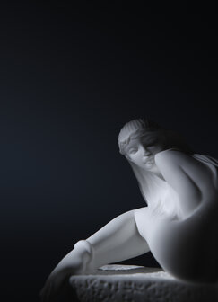 Goebel - Christel Zodiacs | Decoratief beeld Sterrenbeeld Vissen vrouwelijk | Porselein - 17cm